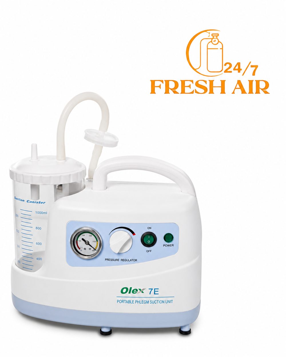 Portable suction unit